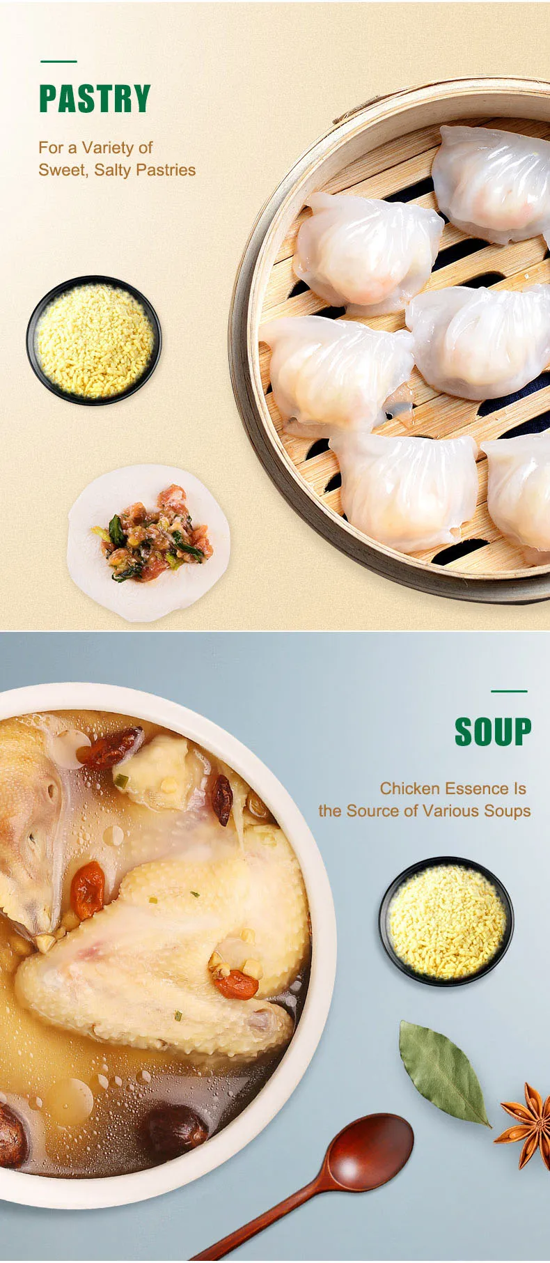 
Factory direct price chicken meat soup base powder for wholesale 