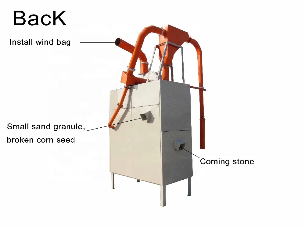 6FW-G12 corn maize wheat beans grain cleaning machine