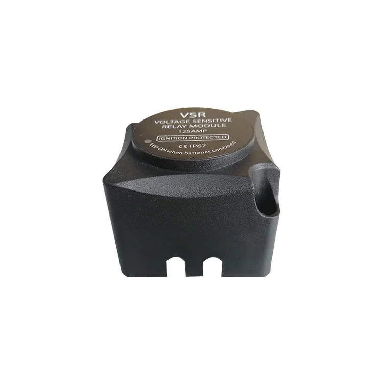 Isure High quality Voltage Sensitive Relay VSR Relay 12V 140A Dual Battery Isolator Ignition Protected IP67 For Yacht Boat
