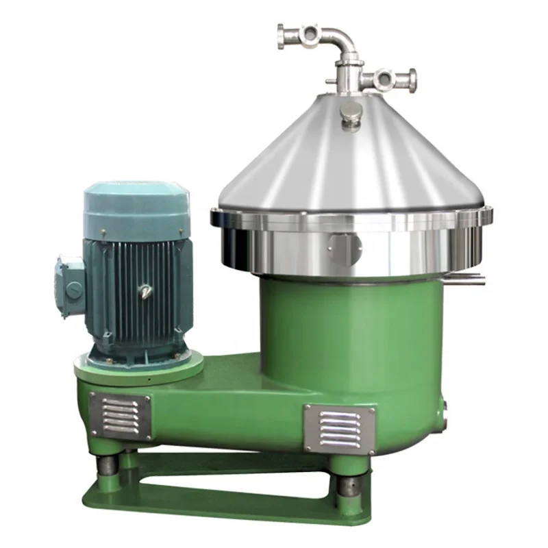 Centrifugal Diesel Oil Separator , Fast Coconut Oil Centrifuge Separator