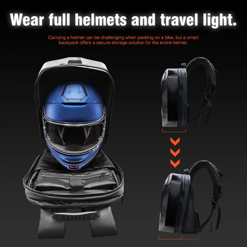 2024 Bicycle LED RGB Light Backpack for Signal and Wireless Remote Control Cycling Knapsack
