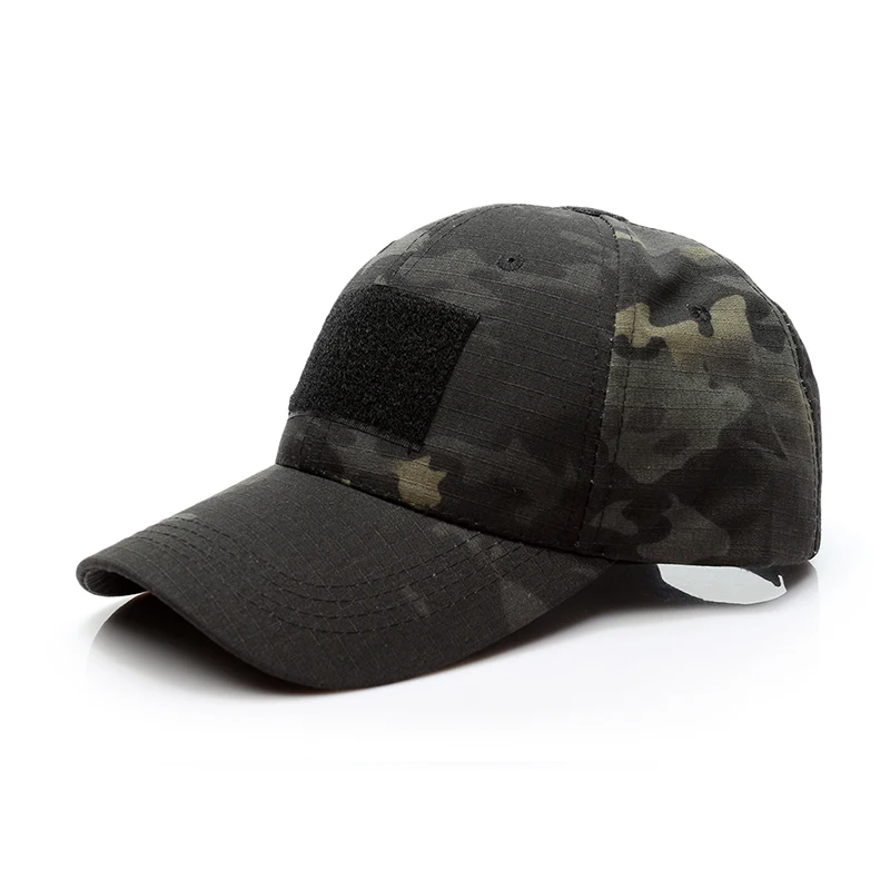 Tactical Army Cap Snapback Stripe Military Cap Camouflage Simplicity Camo Outdoor Hunting Sport Hat