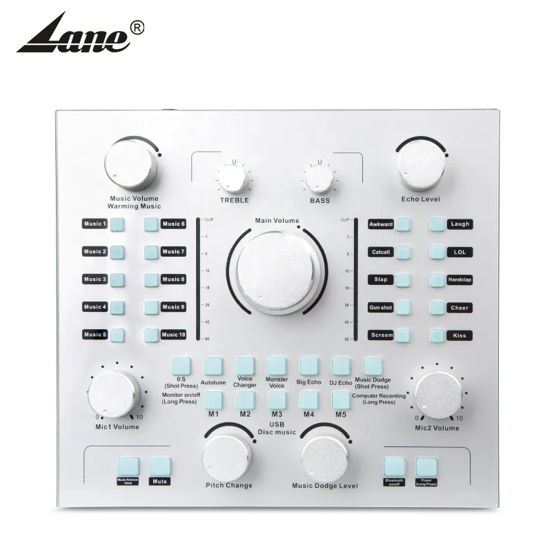 Lane best studio recording sound card console digital audio mixer sound card digital mixer sound card