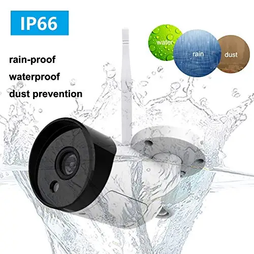 
H264 2MP waterproof outdoor IP WiFi cctv camera support move detection and Amazon Alex 