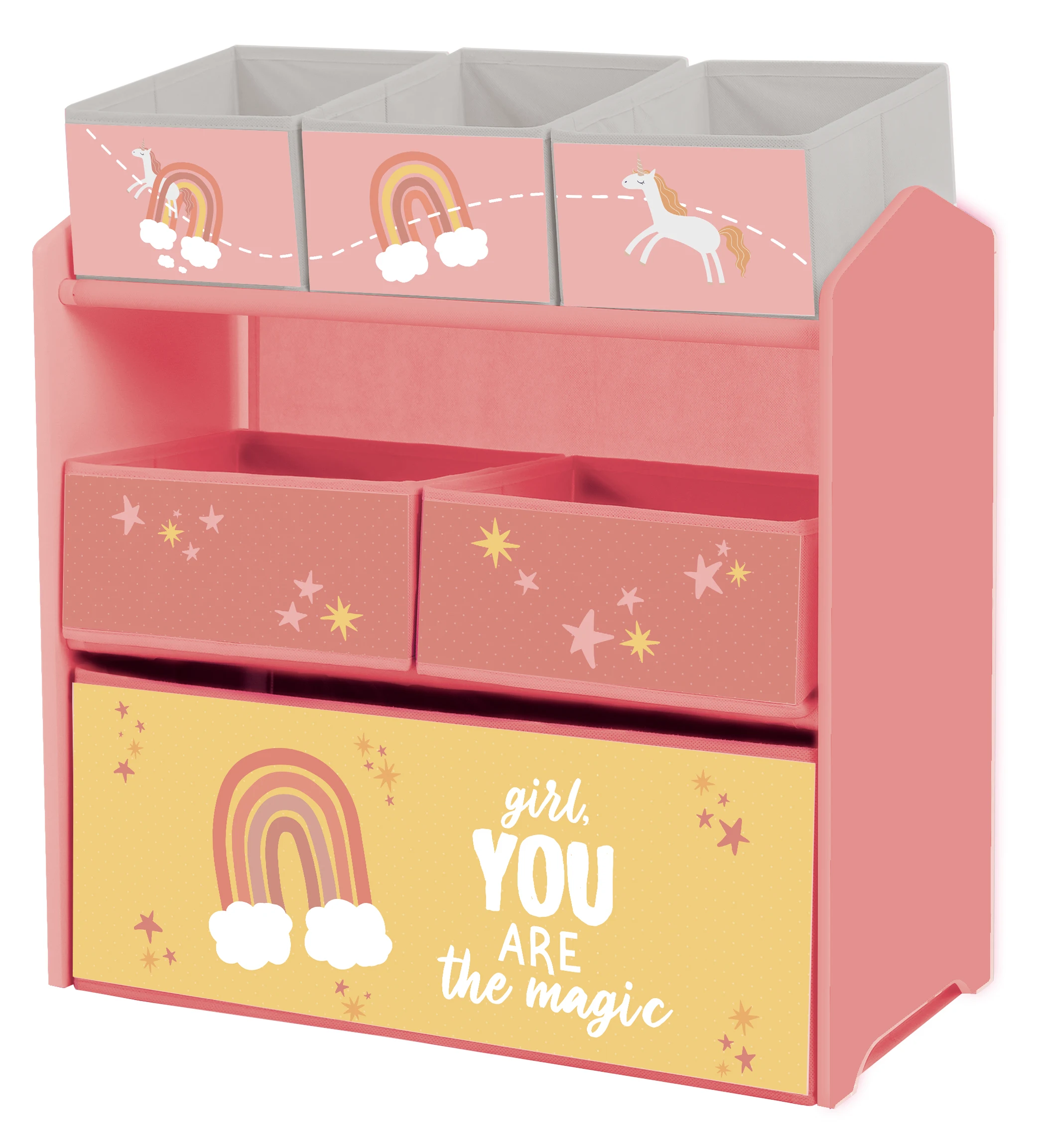 Toffy & Friends деревянная детская книжная полка коробка для хранения ручки шкафа игрушечный Органайзер мебель спальни