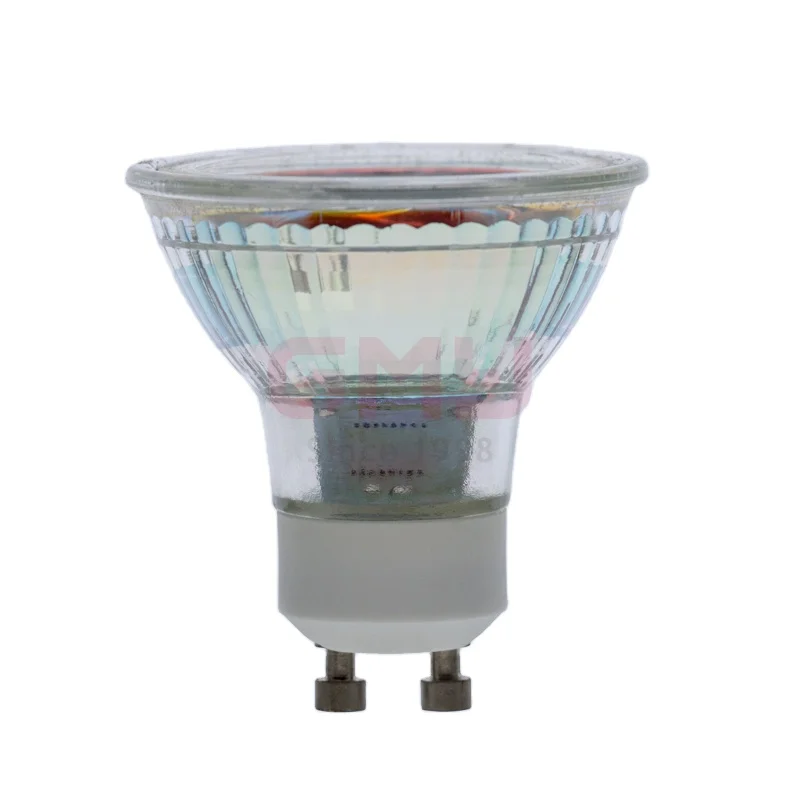 Светодиодный прожектор GU10 SMD GU5.3, стеклянный корпус, экономия энергии, CE RoHS