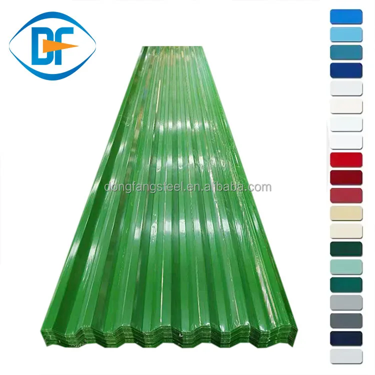 color coated steel Galvanized ppgi Metal Roofing Galvalume Sheets Building Materials preprinted steel in low price