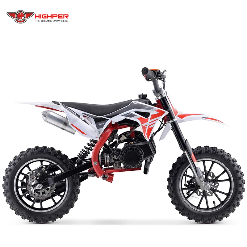 Крутой дешевый 49cc мини-игрушечный мотоцикл с крестом
