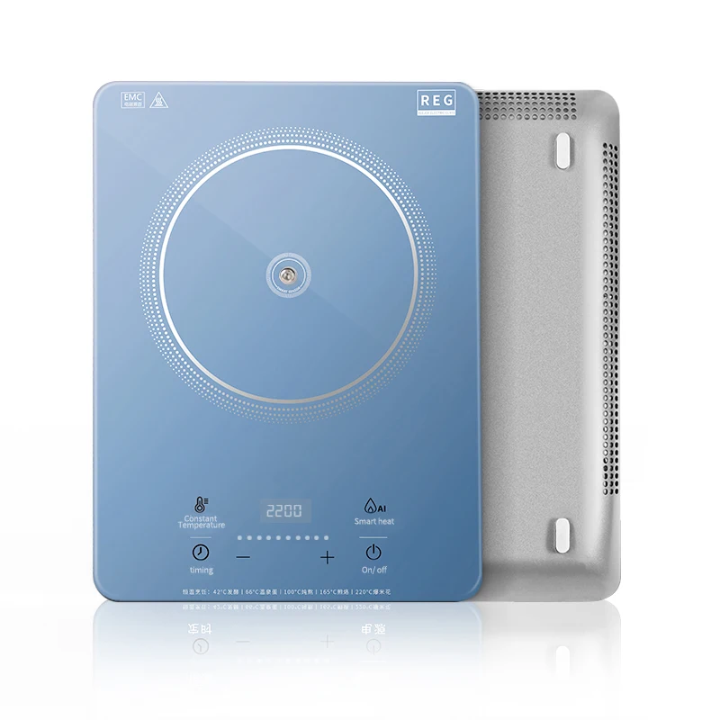 2200W Precise Temperature Control  Durable Electric Cook Top Induction Heating Plate Induction Cooker