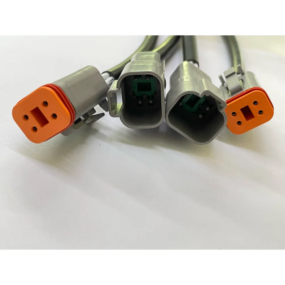 Custom 4pin Molex 4.20mm pitch connector cable with PVC Cable wiring harness