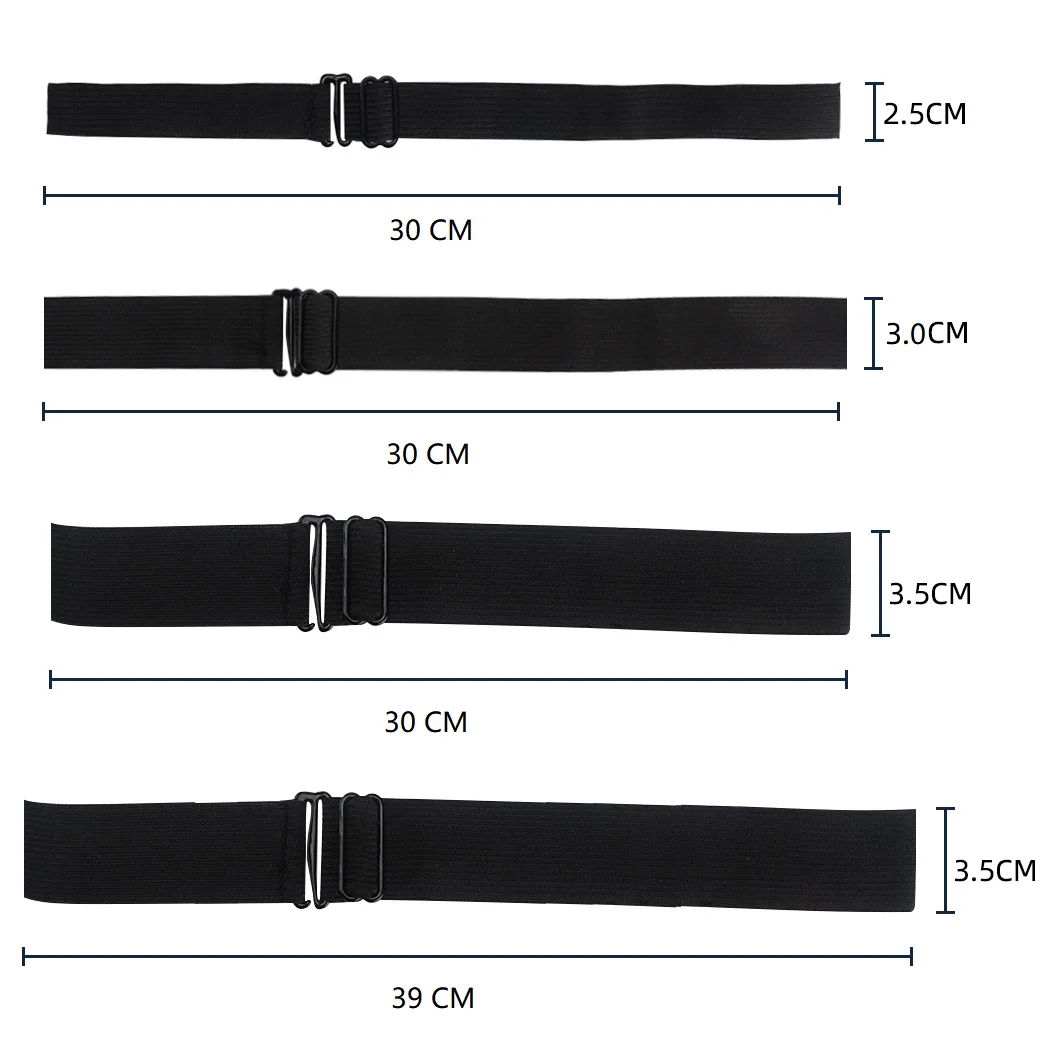 3.0*30 cm  Adjustable Nylon wig grip Black Elastic Band for Hair Wigs Making Net Lace Sewing Rubber tools accessories