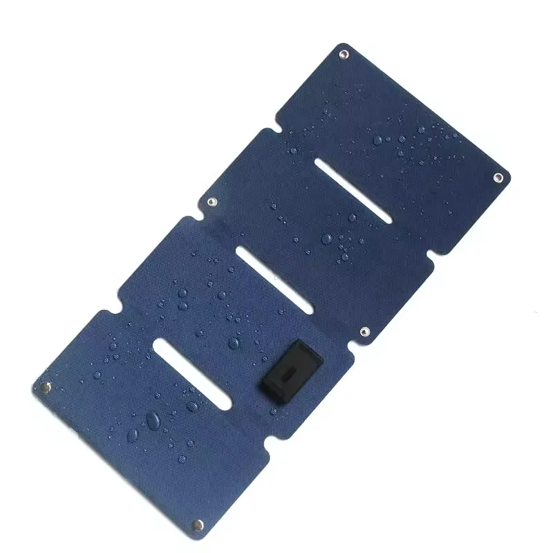 High Efficiency 14W Sunpower Solar Cells ETFE Foldable Solar Panel Portable USB Power Supply Mobile Phones Charger