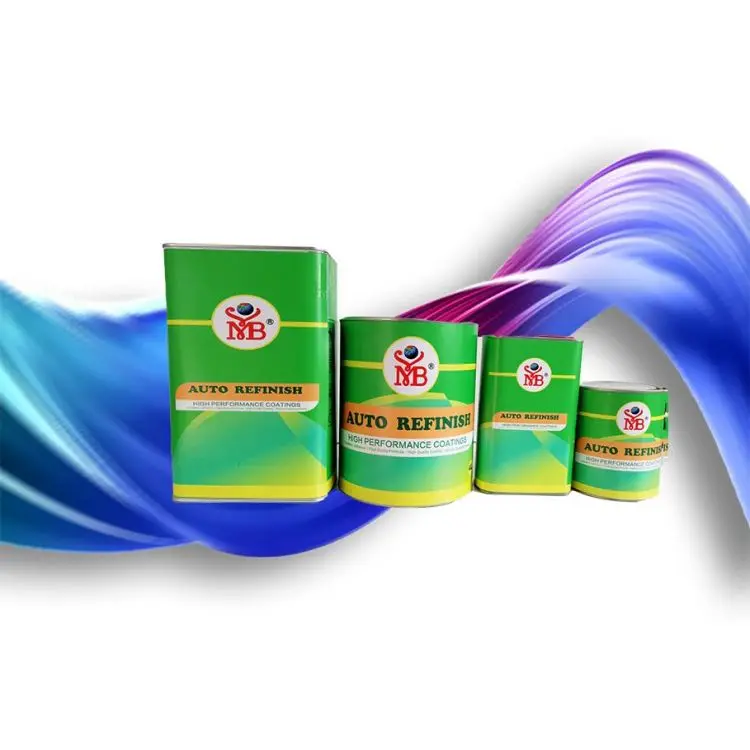 Hot sell Red Pearl Auto Paint Metallic Silver Colors High Solid Car Paint