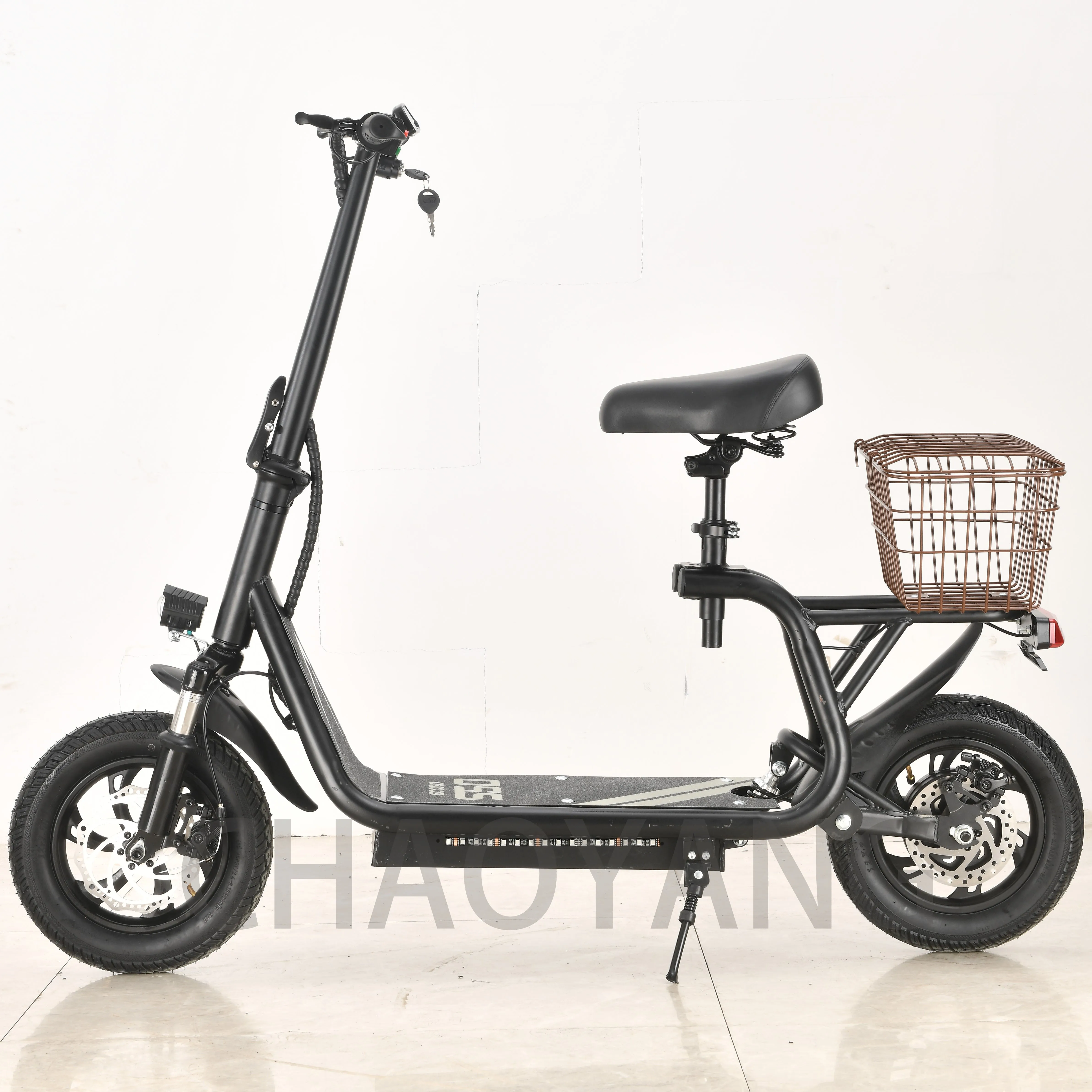 electric scooter 48v 2000w 2wheel 12inch for adult wholesale with seat conversion kits high quality kick Electric scooter