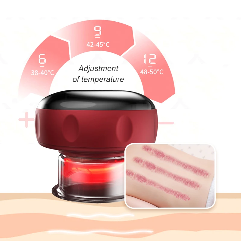Handheld Intelligent Electric Machine Vacuum Therapy Cupping Equipment Instrument Equipment Tools Smart Cupping Device