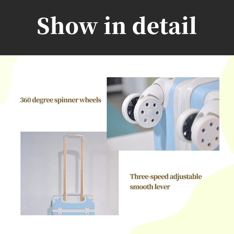 New Design Suitcases Direct Factory Suitcase Wholesale Traveling Luggage PC Suitcase