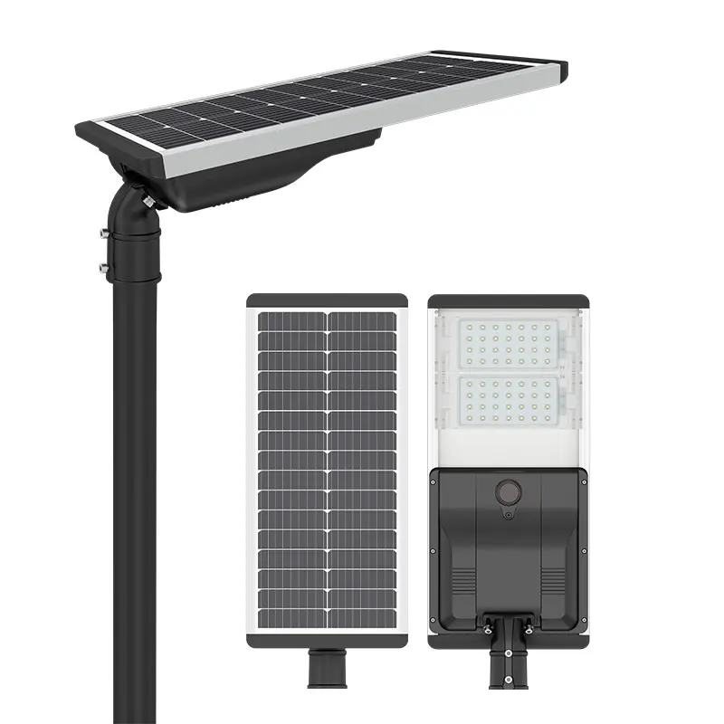 streetlight solar led 40 watt Integrated All in One Solar Panel Power Flood Road LED Garden Outdoor Street Light