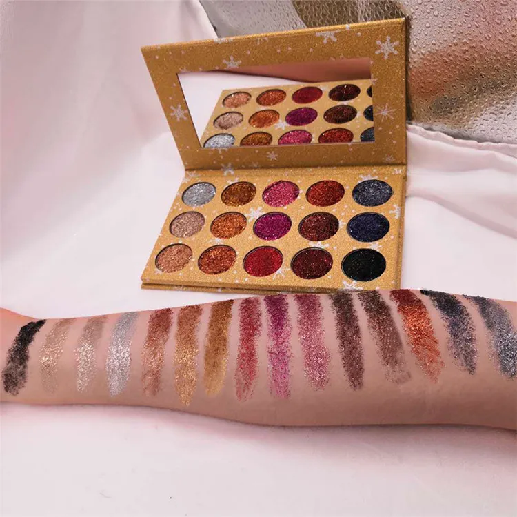 15 color oem cosmetic wholesale distributor makeup eye shadow palettes private label eye shadow