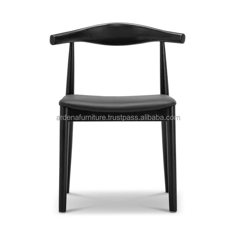 Modern Six-Seater Dining Table Set Comfortable Curved Backrest Dual-Color Wooden Furniture Outdoor Kitchen Restaurant Hotel Use