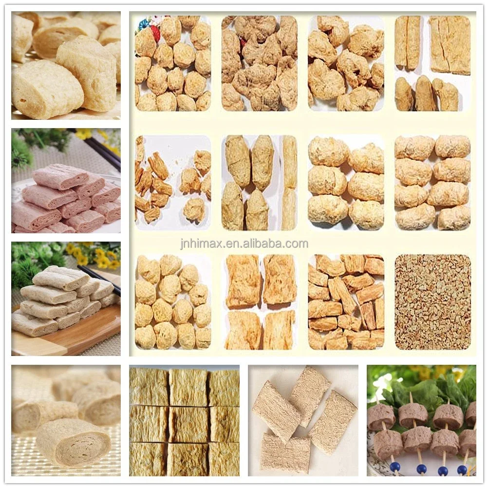 High Active Meat Analogues Machine Vegetarian Meat Floss Making Machine tvp extrusion Vegetarian Steak Machine