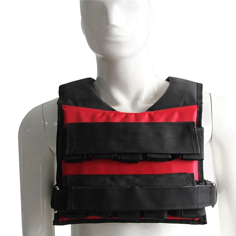 Manufacturers Wholesale High Quality Fashionable Fitness Adjustable Exercise Custom Logo 30kg Training Weight Vest