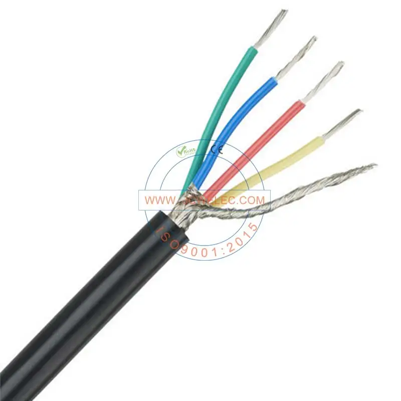 JCW-322A Semi automatic wire harness braiding machinery cable shielding layer brushing twisting machine