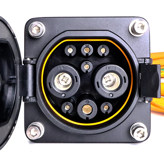Factory Price GBT DC EV Charging Socket Outlet 80A 125A 200A 250A  EV Charger Socket Plug