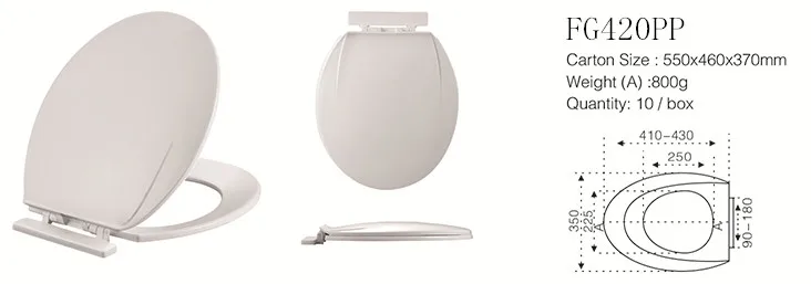 Quick Release Thin Wc Seat Cover Slow Drop Easy Operate Slim Uf Duroplast Toilet Seat