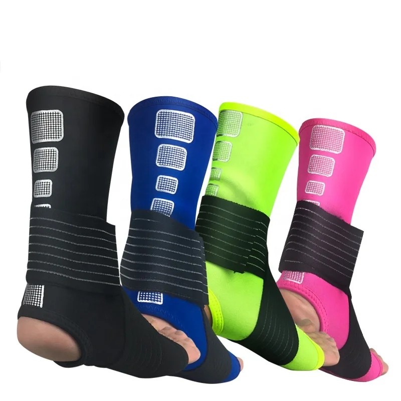 Hot Sale Ankle Brace Melenlt Breathable Ankle Support Brace Strap for Sports Protect