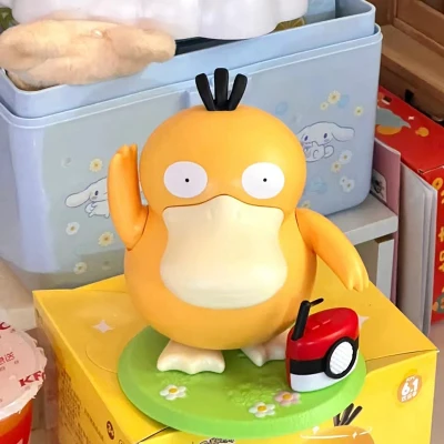 Cartoon statue KFC Kodak duck party decorations home furnishings music statue resin