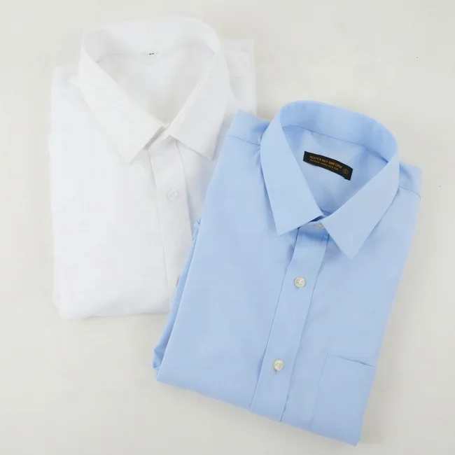 2021 New Fashion Business Cotton Shirt Long Sleeve Formal Shirt for Men, OEM Made in Vietnam Casual Shirts Men Solid Pattern