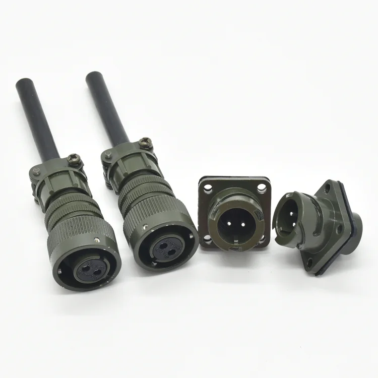 High cost performance OEM 12S-3 2 pin military female plug 5015 military connector