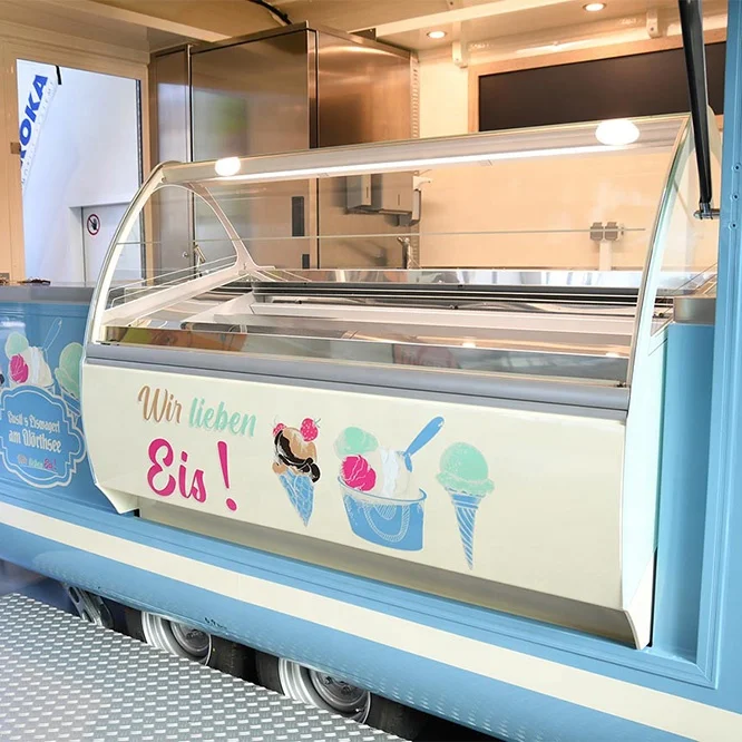 Mini Towable Mobile Trailer Fully Equipped Small Airstream Fast Food Truck Trailer For Sale