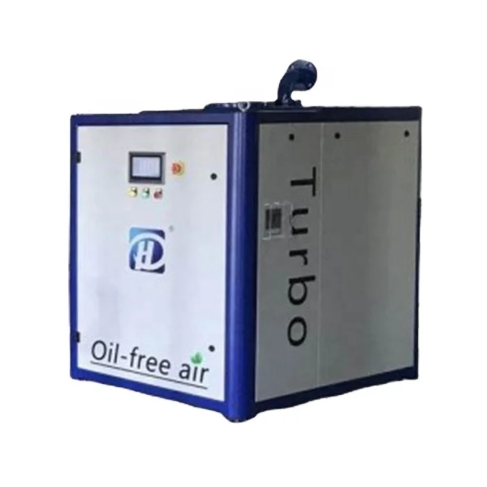 Best Sell Automatic operation Oil Free High-Speed Air Suspension Cement Industry HKB Series Low Noise Turbo Blower