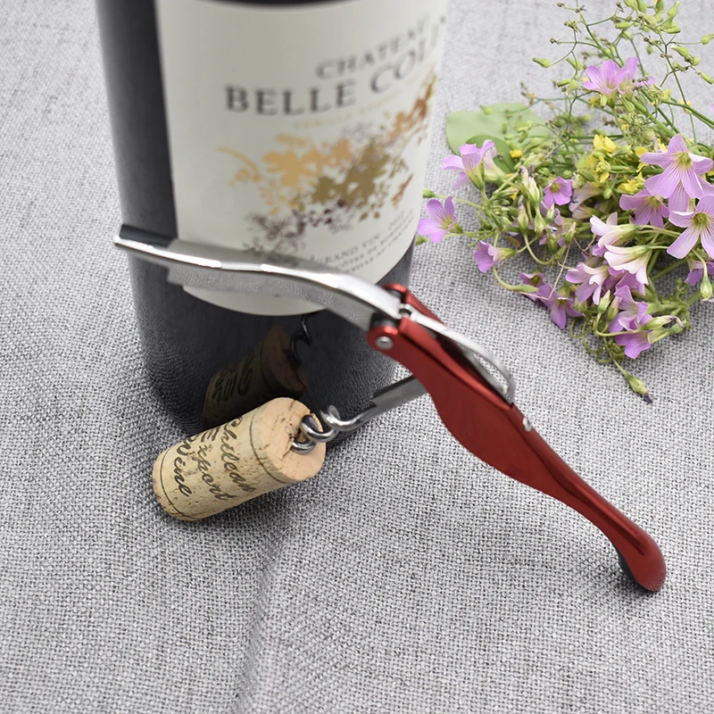 Factory Direct Home Accessories Multi-Functional Stainless Steel Handle Corkscrew for Opening Wine Bottles Kitchen Type