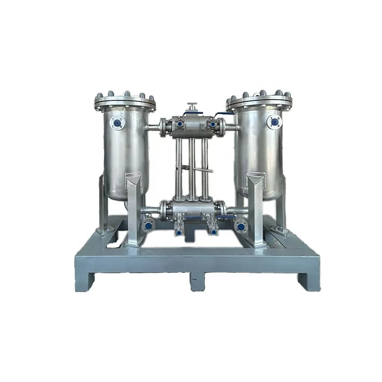 Industrial Filtration Equipment Durable Duplex Chemical Filter