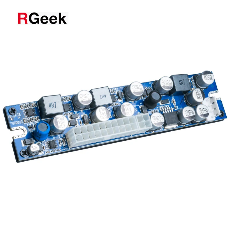  RGeek DC 19V 200W 24Pin ATX Peak Pico PSU блок питания для