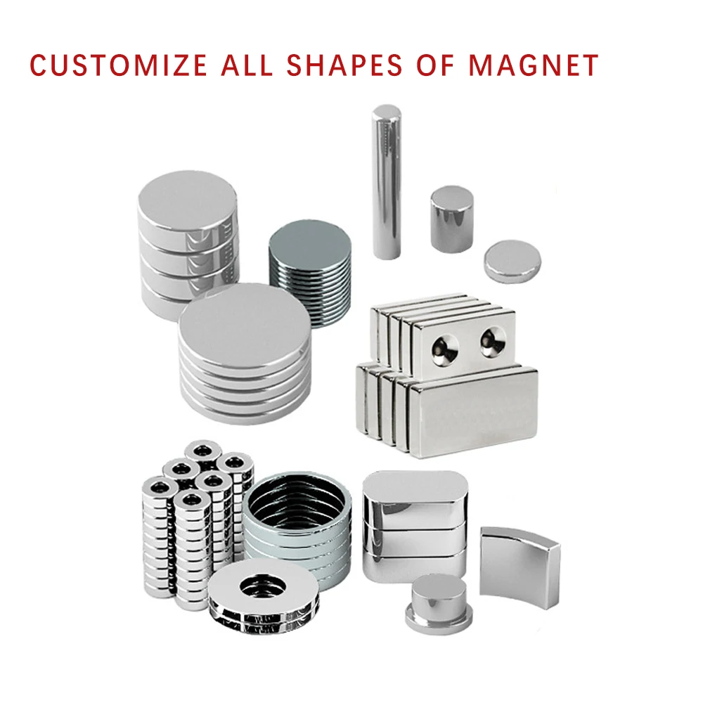 KEXIN Neodymium Magnets N35/N38/N40/N42/N45/N48/N50/N52 Neodymium Block | Rectangular | Bar Magnets