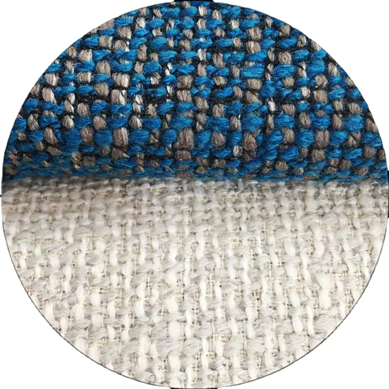 High-end  Home decor Heavy Thick Jute cloth For sofa Upholstery Hemp fabric Sackings Yarn dyed fabric