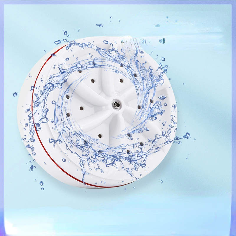 2022 Portable Foldable Washing Machine Mini USB Ultrasonic Turbine Washing Machine Ultrasonic Cleaning For Travellers