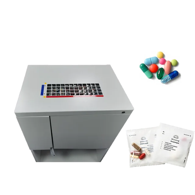 Customized and personalized packaging  Supplement Packaging and Labeling machine Flexible packaging for vitamins