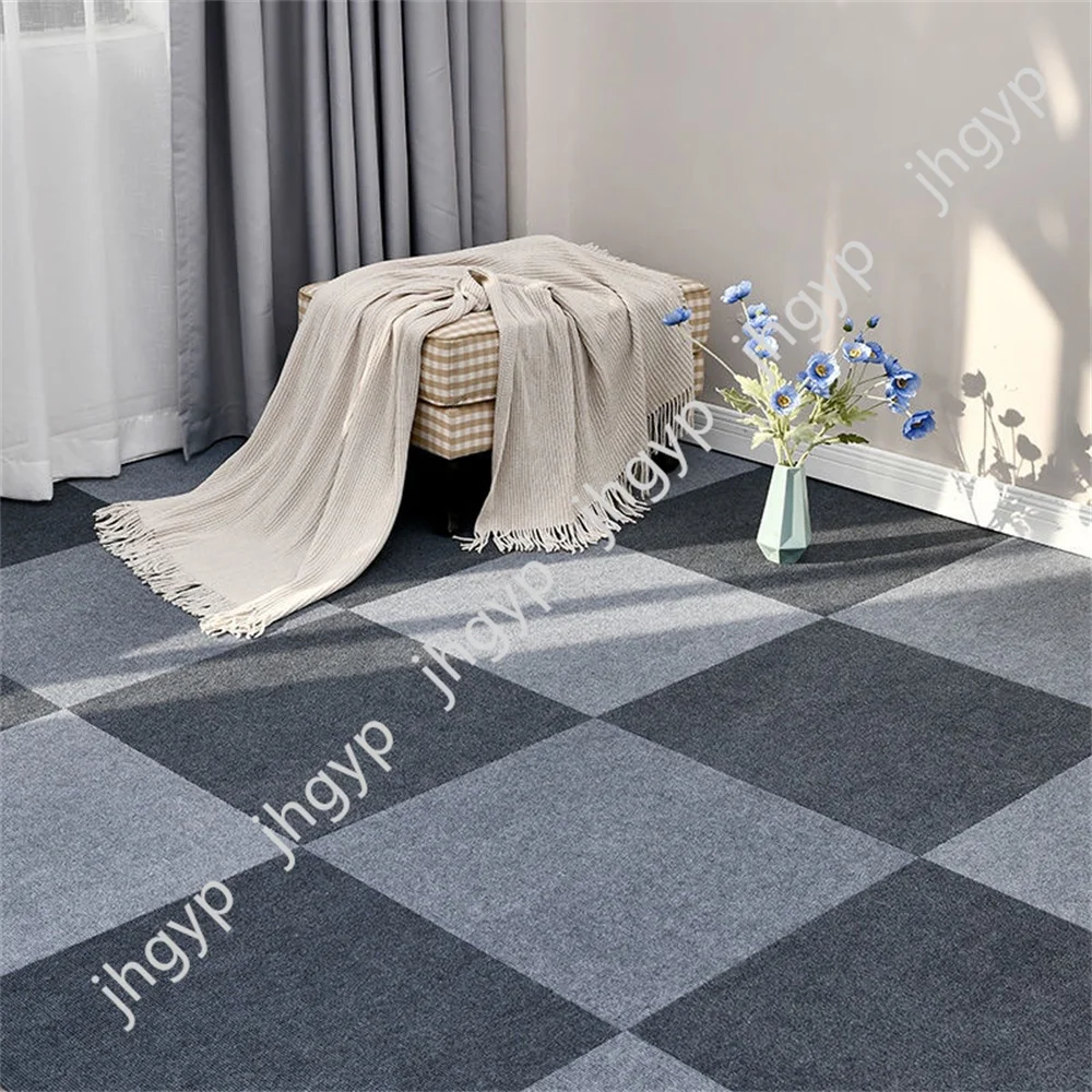 2024 Wholesale Home Decor Floor Sticker Waterproof Floor Tiles living room Self Adhesive Carpet Tiles Flooring
