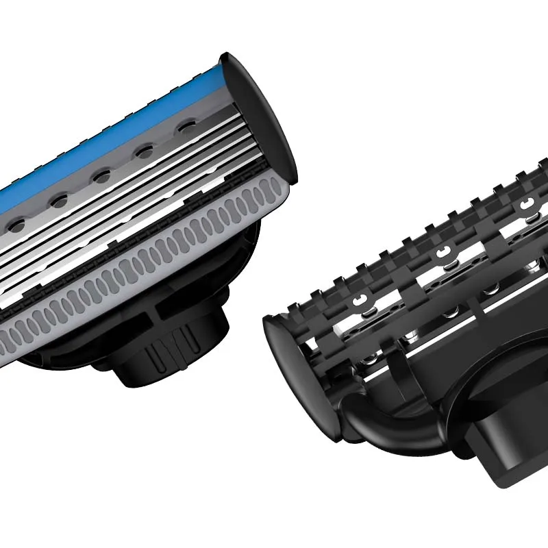 Imported Stainless Steel Razor Cartridge 5 Layers Sharp Blade with Coating for Face