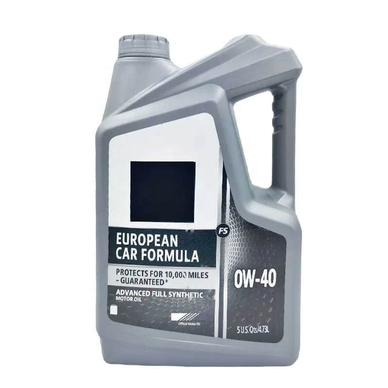 High Quality Mobil 0W40 engine oil fully synthetic oil lubricant for petrol engines 4.73L
