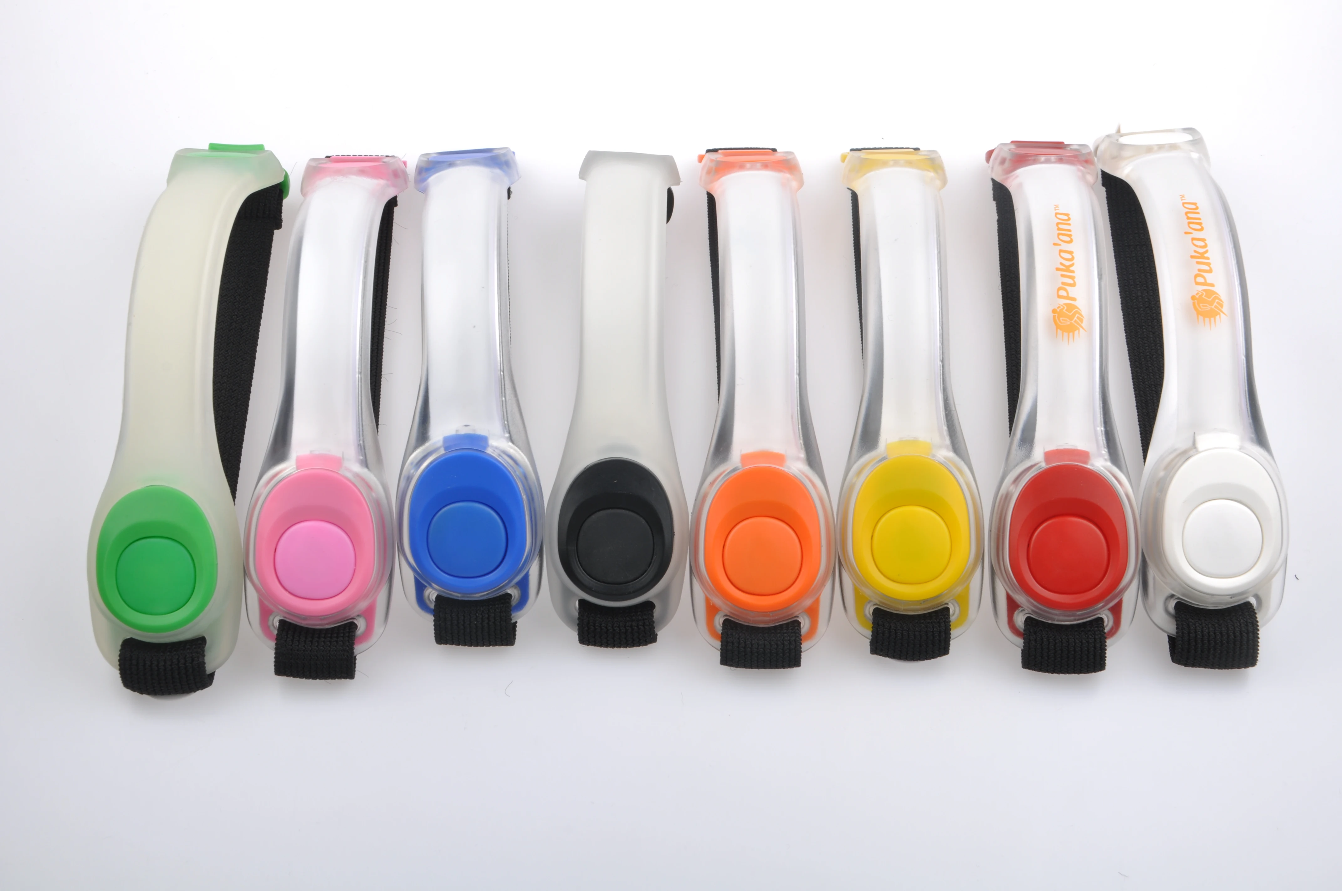 Running Safety Cycling Jogging Reflective Belt Wrist Ankle Convenient LED Slap Band