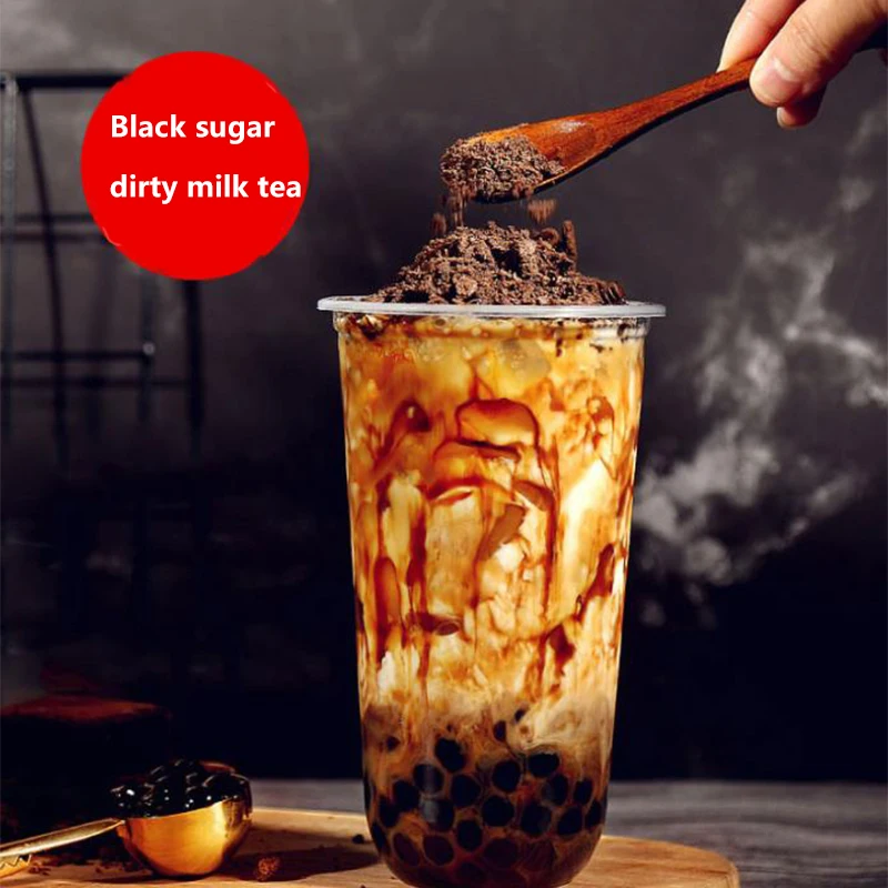 Hot Selling Delicious Pearl Powder Milk Tea Raw Materials Edible Pearl Sugar Ball bubble tea supplies bubble tea supplier