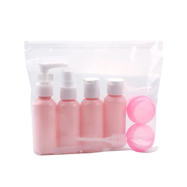 Spray Press Bottles Travel Cosmetic Bottles Set,Mini Style Makeup Tools Perfume Spray Travel Bottle Set,travel bottle kit