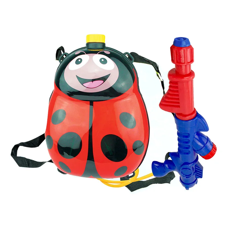 Large Capacity Backpack Water Gun Plastic Summer Outdoor Play Water Shoot Gun Toys Beach Swimming Pool Backpack Water Gun Toy