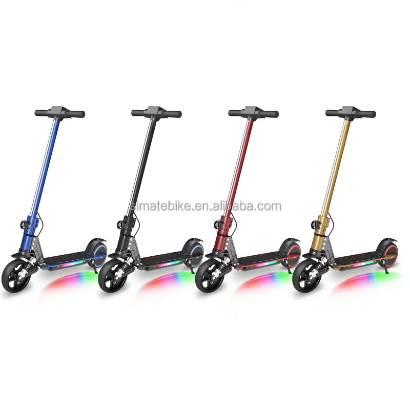 Best gift e scoter for teen UK EU drop shipping MINI kids escooter 130w easy folding children kick e-scooter EU UK free ship