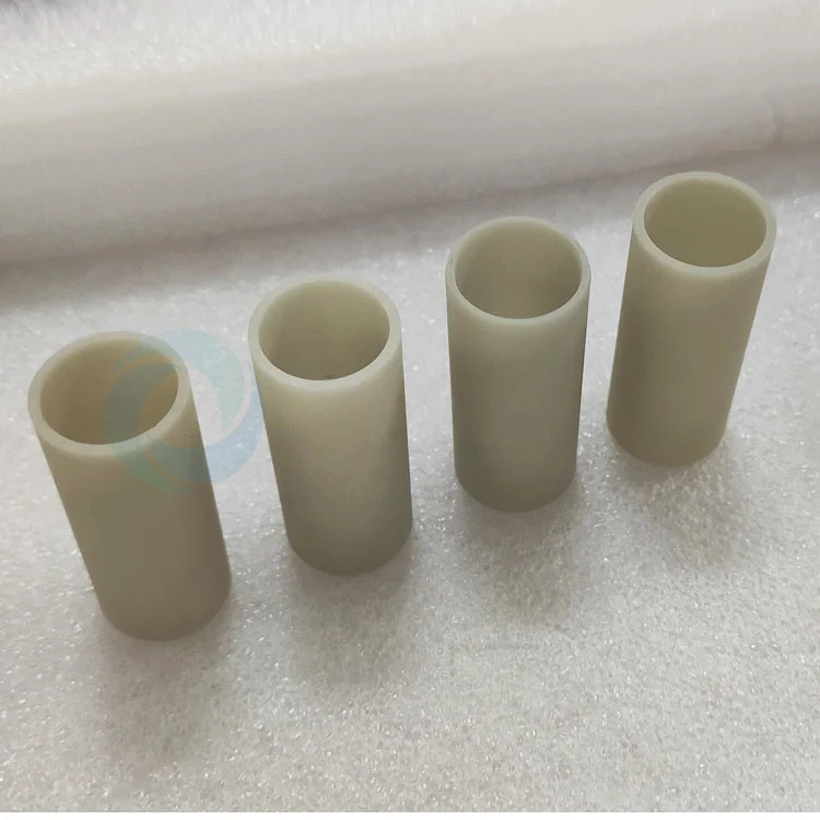 High Thermal Conductivity Aluminum Nitride ALN Ceramic Sleeve